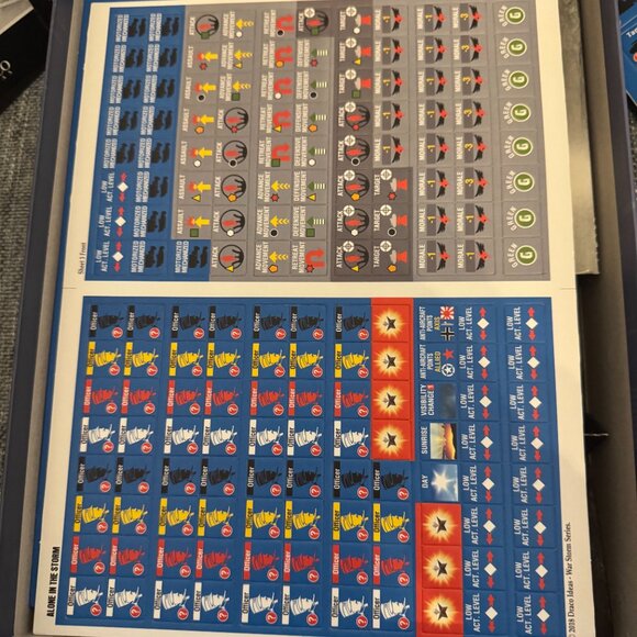 Alone in the Storm: Solo Play Expansion for War Storm Series (open, unpunched) - Picture 13 of 15